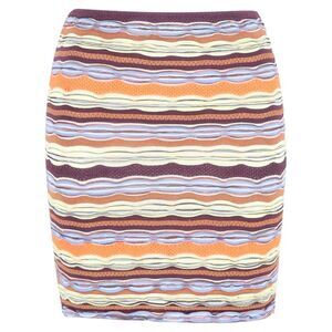 Missoni Mini Pencil Skirt in Multicolor Cotton